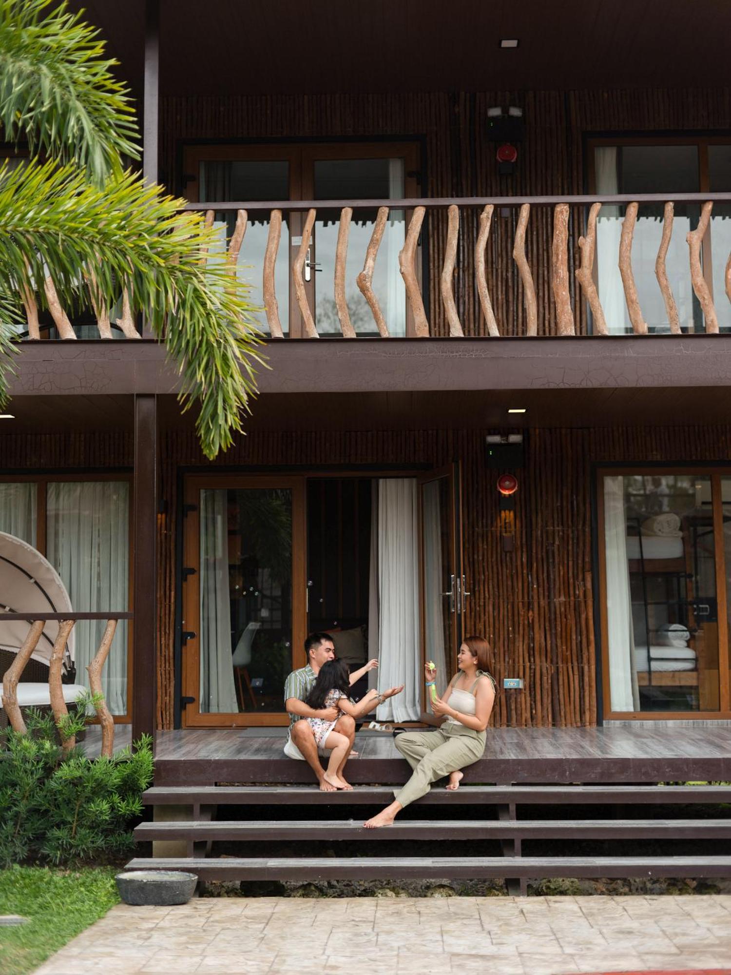 Crusoe Cabins Costa Azalea Самал Экстерьер фото