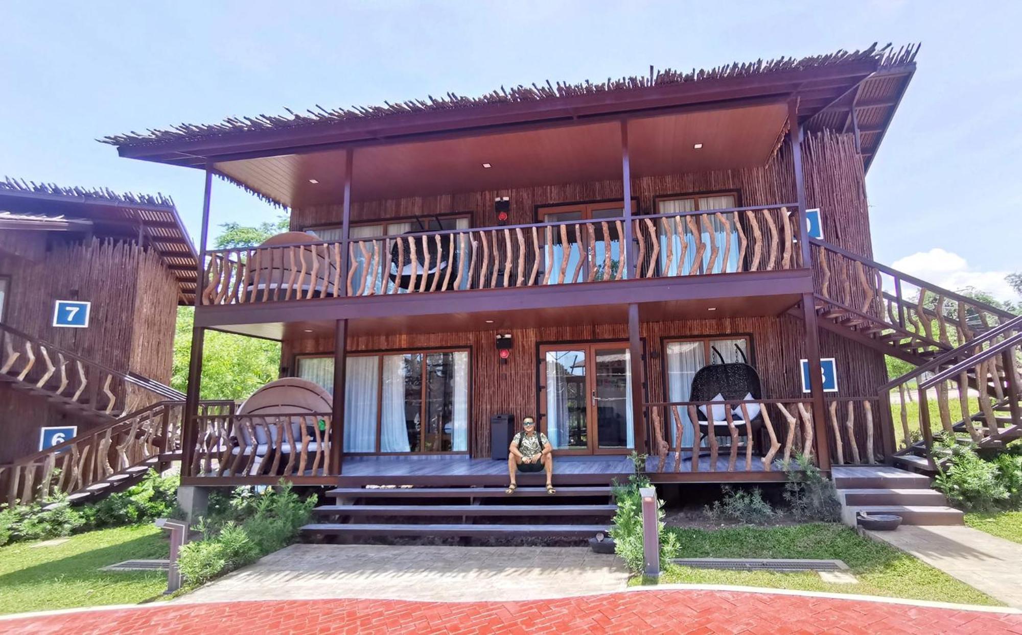 Crusoe Cabins Costa Azalea Самал Экстерьер фото